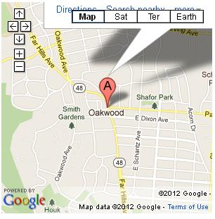 Oakwood Ohio Map and Directions